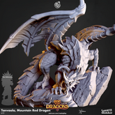 Tanvaala, Mountain Red Dragon 3D-printed model
